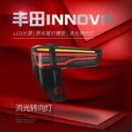Car LED Tail Lights for Toyota INNOVA 20 16-in Rear Fog Lamp Brake Reverse Dynamic Turn Signal Taillight - Image 5