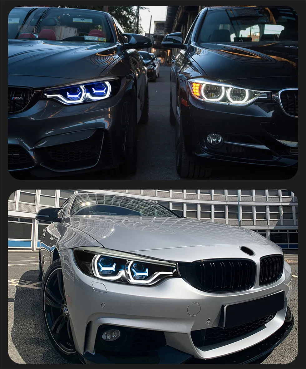 LED Laser Headlight for BMW 4 series F32 20 12-20 19 F33 F36 M4 DRL Daytime Lamp Signal LED Front Light Assembly