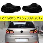 Taillight For Golf6 Golf MK6 2009-2012 Tail Lights With Sequential Turn Signal Animation Brake Parking Lighthouse Facelift