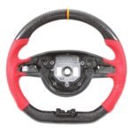 Real Carbon Fiber Steering Wheel For Mercedes Benz W205 S205 S213 W213 X156 C117 X117 C E GLA CLA GLE A45 C63 E63 GLE63 - Image 4
