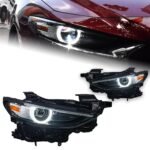 LED Headlights For Mazda 3 Axela 20 20-2023 LED Lights DRL HID Dynamic Turning Front Head Lights Assembly