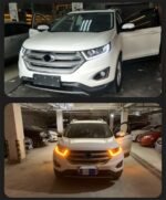 Headlight All LED For Ford Edge 20 15-20 19 DRL Front Lamp Upgrade High Low Beam Running Light Turns Signal - Image 4