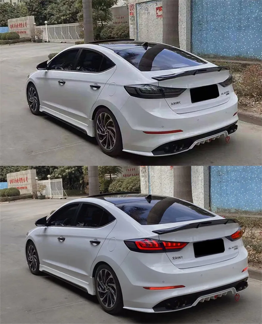 LED Taillights for Elantra 20 16-20 20 DRL Turn Signal Lights Rear Brake Reversing Tail Light Assembly