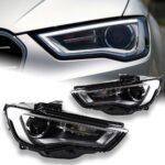 Car Styling for AUDI A3 Headlights 20 13-20 16 Upgrade S3 All LED Headlight DRL Hid Head Lamp Angel Eye Bi Xenon Beam Accessories