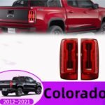 LED Taillight Modified For Chevrolet Colorado 20 12-20 21 Taillight Assembly Rear Brake Lights Reverse Signal Stoplights