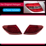 Tail Light for Mercedes Benz W204 C200 2007-2015 C260 Taillights Rear Lamp LED DRL Running Signal Brake Reversing Parking light Facelift - Image 6