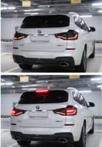 Car Rear Lights for BMW X3 G08 Dragon Scale Tail Light 20 18-2021 G01 F97 LED Dynamic Turn Signal Brake Fog Taillights - Image 4