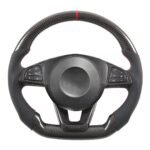 Real Carbon Fiber Steering Wheel For Mercedes Benz W205 S205 S213 W213 X156 C117 X117 C E GLA CLA GLE A45 C63 E63 GLE63