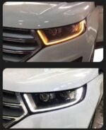 Headlight All LED For Ford Edge 20 15-20 19 DRL Front Lamp Upgrade High Low Beam Running Light Turns Signal - Image 5
