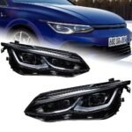 Headlight Assembly for VW Golf 8 MK8 LED Headlight 20 21-20 24 Golf8 DRL Dynamic Signal Head Lamp
