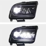 Car Headlights for Ford Mustang 2005-2010 LED Head Lamp Mustang Upgrade Headlight High Beam Turn Signal Light - Image 4