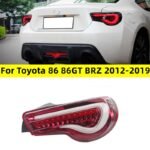 Car Lights For Toyota 86 86GT BRZ 2012-20 19 LED Auto Taillight Assembly Upgrade All New Design Dynamic Signal Lamp Accessories
