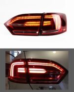 VW Jetta Sagitar MK6 Tail Light 2012-2014 Full LED Reverse +Fog+Brake Turn Signl Taillights - Image 2