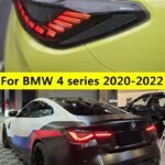 Auto Accessories Turn Signal Lights For BMW M4 DRL Taillight 20-2022 425I 430I Rear Car LED Tail Light Brake Light