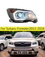 Auto Headlights Parts For Subaru Forester 2013-16 MULTI-BEAMS LED Lamps Headlights DRL Dual Projector Facelift