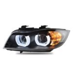 Head Light For BMW E90 LED Headlight 2005-2012 Headlights 320i 325i Turn Signal Halogen Bulb Daytime Running Lights High Beam Lamp - Image 2