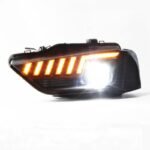 Car Headlights For Audi A4 LED Headlight 2009-16 Headlights A4L B8 DRL Turn Signal High Beam Angel Eye Projector Lens - Image 2
