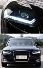 Car Headlamp For Audi A6 LED Headlight Assembly 2005-2012 Headlights A6L Running Light Start-up Head Light - Image 3