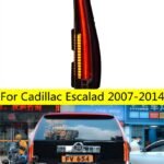 Car Rear Lights Assembly For Cadillac Escalade 2007-2014 LED Driving Lights Stream Turn Signal Fog Lamp