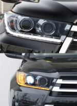 Car Lighting Accessories For Toyota Highlander LED Headlight 20 18-20 LED Turn Signal Angel High Beam Front Lamp - Image 5