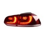 Cars Tail Light For VW Golf 6 Golf6 MK6 R20 2009-2012 Taillights LED DRL Running Lights Fog Lights Dynamic Signal Lamp - Image 2