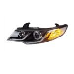 2 PCS Auto Car HeadLight Parts For KIA Forte 2009-2013 LED Lamps Headlight Replacement DRL Dual Beam Lens Headlights - Image 4