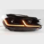 Car Lights For Golf 6 MK6 Jetta 2009-2012 Headlights Variant Golf6 LED Dual Beam Lens Headlights Daily Turn Siganl Lamp - Image 2