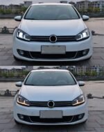 Car Lights For Golf 6 MK6 Jetta 2009-2012 Headlights Variant Golf6 LED Dual Beam Lens Headlights Daily Turn Siganl Lamp - Image 5