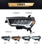 full LED head lights for toyota 4Runner 2014-2021 high beam turn signal DRL sidemarker headlight led front lamp - Image 3
