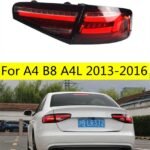 Taillights For AUDI A4 B8 A4L 20 13-20 16 Tail Lights Rear Lamp LED DRL Running Signal Brake Reversing Parking Light