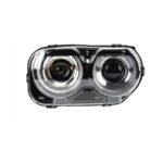 Auto Lighting Accessories For Dodge New Challenger Headlights 20 15-20 19 LED Angel Eyes Headlight Front Lights - Image 2