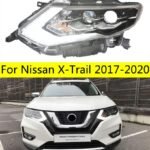 2PCS LED Headlights For Nissan X-Trail 20 17-20 20 Car Lights Angel Eyes Xenon HID KIT Fog Lights Daytime Running Light