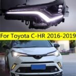 Car Lighting Accessories For Toyota CHR 20 16-20 19 CH-R Car Headlight LED Driving Light High Beam Head Lights
