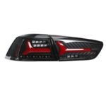 Cars Tail Light For Mitsubishi Lancer 2009-20 16 Taillights LED DRL Running Lights Fog Lights Angel Eyes Rear Parking - Image 4