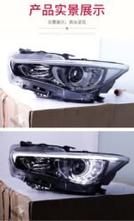 Car Headlight For Infiniti Q50L 2014-20 19 LED Turn Signal Front Lights DRL High Beam Daytime Running Headlights Replacement - Image 5