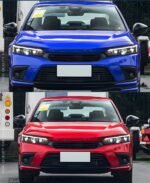 1 Set Auto Car Head Lights For HONDA Civic 11th 2022-Now LED Lamps Headlights DRL Daytime Running Light Dual Projector Facelift - Image 4