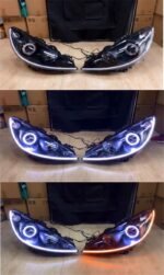 Head Lights for Peugeot RCZ LED Headlight 20 10-20 15 Turn Signal Front Lamp High Beam Angel Eyes - Image 4