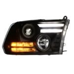 Car Headlights for Dodge RAM 20 13-20 18 RAM 1500 LED Headlight High Beam Signal Fog Front Lights - Image 2