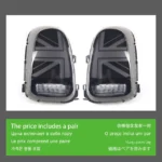 Rear Parking Lamp For MINI Cooper LED Tail Light 20 14-20 20 F60 Taillights DRL Reverse LED Turn Signal Brake Lights - Image 7