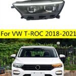 Full LED Lights For VW T-ROC Car Headlight Assembly 20 18-2021 Headlights TROC LED Stream Turn Signal Daily Light