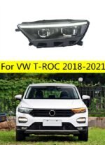 Full LED Lights For VW T-ROC Car Headlight Assembly 20 18-2021 Headlights TROC LED Stream Turn Signal Daily Light