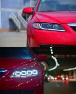 All LED Lighting Accessories For Mazda 6 LED Headlight 20 04-20 15 Car Head Light Dynamic Turn Signal Mazda6 Daily Driving Lights - Image 5