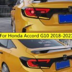 car parts rear lights for Honda Accord G10 LED Tail Light 18-22 Accord-X DRL turn signal fog reversing brake light