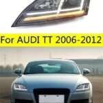 Car Styling Head Lamp For Audi TT Headlights 2006-2012 Headlight LED DRL Signal Lamp Hid Bi Xenon with AFS Auto Accessories