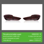 Car Styling Rear Lamp For BMW X1 LED Tail Light 16-20 F48 F49 LED Fog Brake Turn Signal Automotive Accessories Reverse Lights - Image 7
