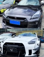 All LED Head Lamp For Nissan GT-R Valenti LED Headlight 2009-17 GTR DRL Turn Signal High Beam Angel Eye Projector Lens - Image 2