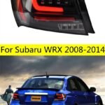 Tail Lamp For Subaru WRX LED Taillight Assembly 2008-2014 LED Fog Turn Signal Brake Reverse Lights Facelift