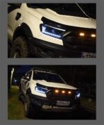 All LED Light For Ford Ranger LED Headlight 16-20 Everest T7 Car Parts Headlights Turn Signal High Beam Daily Lights - Image 5