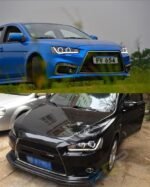 LED Headlights For Mitsubishi Lancer LED Headlight 2008-16 Lancer-EVO DRL Bi-xenon Beam Turn Signal Light - Image 5