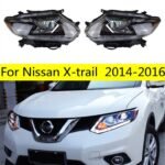 Car Headlights For Nissan X-trail LED Headlight 2012-20 16 DRL Head Lamp High Beam Turn Signal Front Lights
